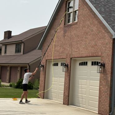 Gutter Cleaning Services and window cleaning services by Prime and Shine