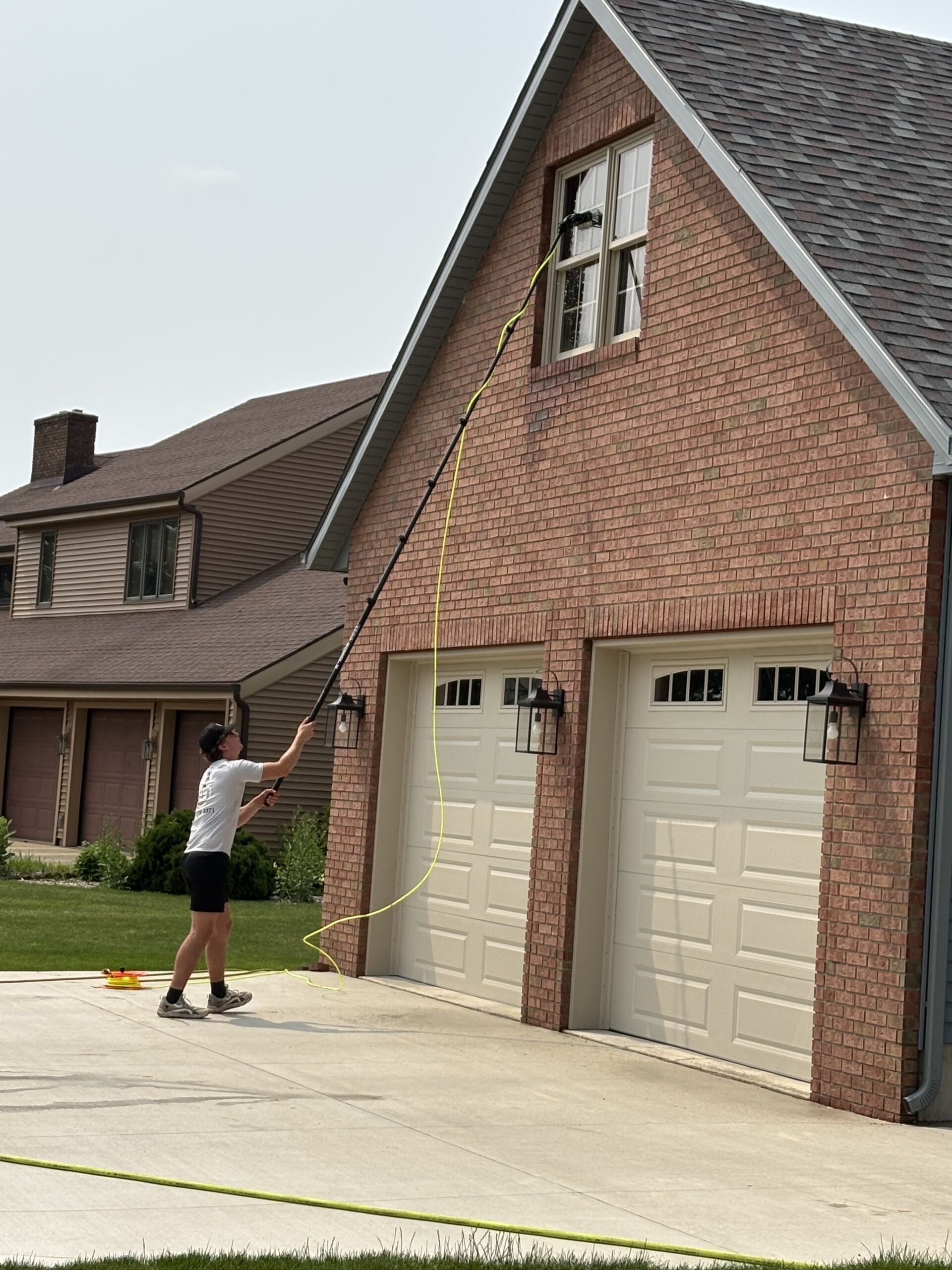 Gutter Cleaning Services and window cleaning services by Prime and Shine
