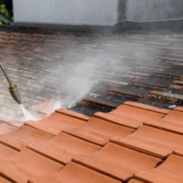 Prime & Shine provides safe roof cleaning and gutter maintenance service